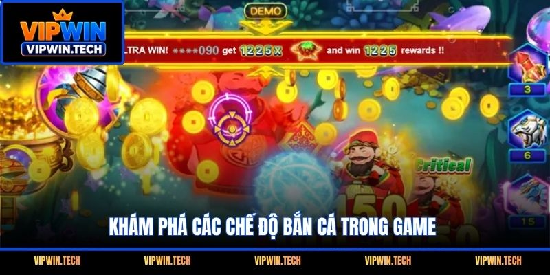 Khám phá các chế độ bắn cá trong game