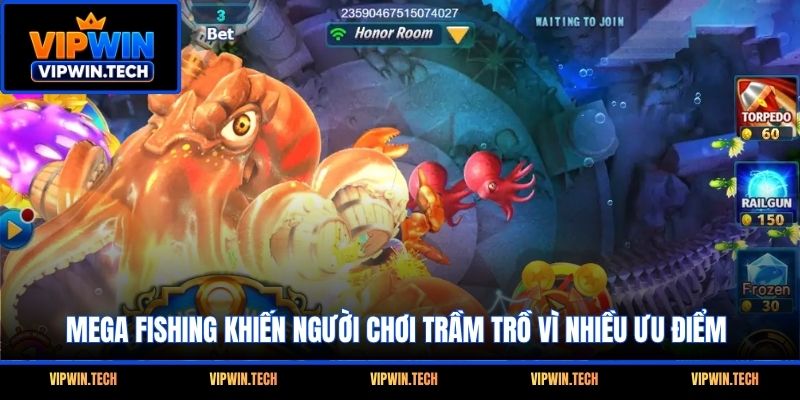 Mega Fishing khiến người chơi trầm trồ vì nhiều ưu điểm