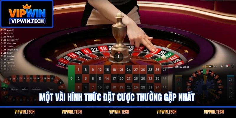 Một vài hình thức đặt cược thường gặp nhất